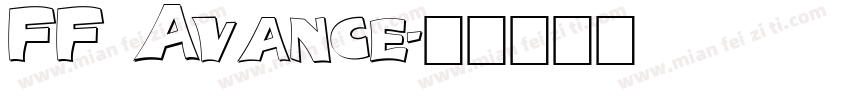 FF Avance字体转换